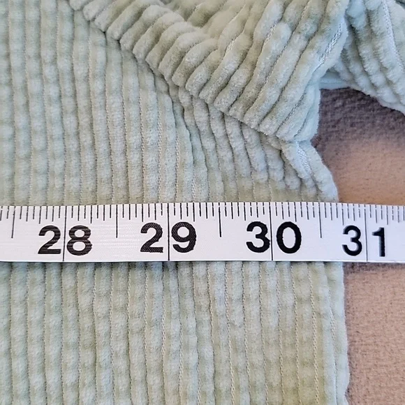 Vintage Cambridge Country Womens Corduroy Button Up Light Green Top Size 3XL EUC - Picture 7 of 12